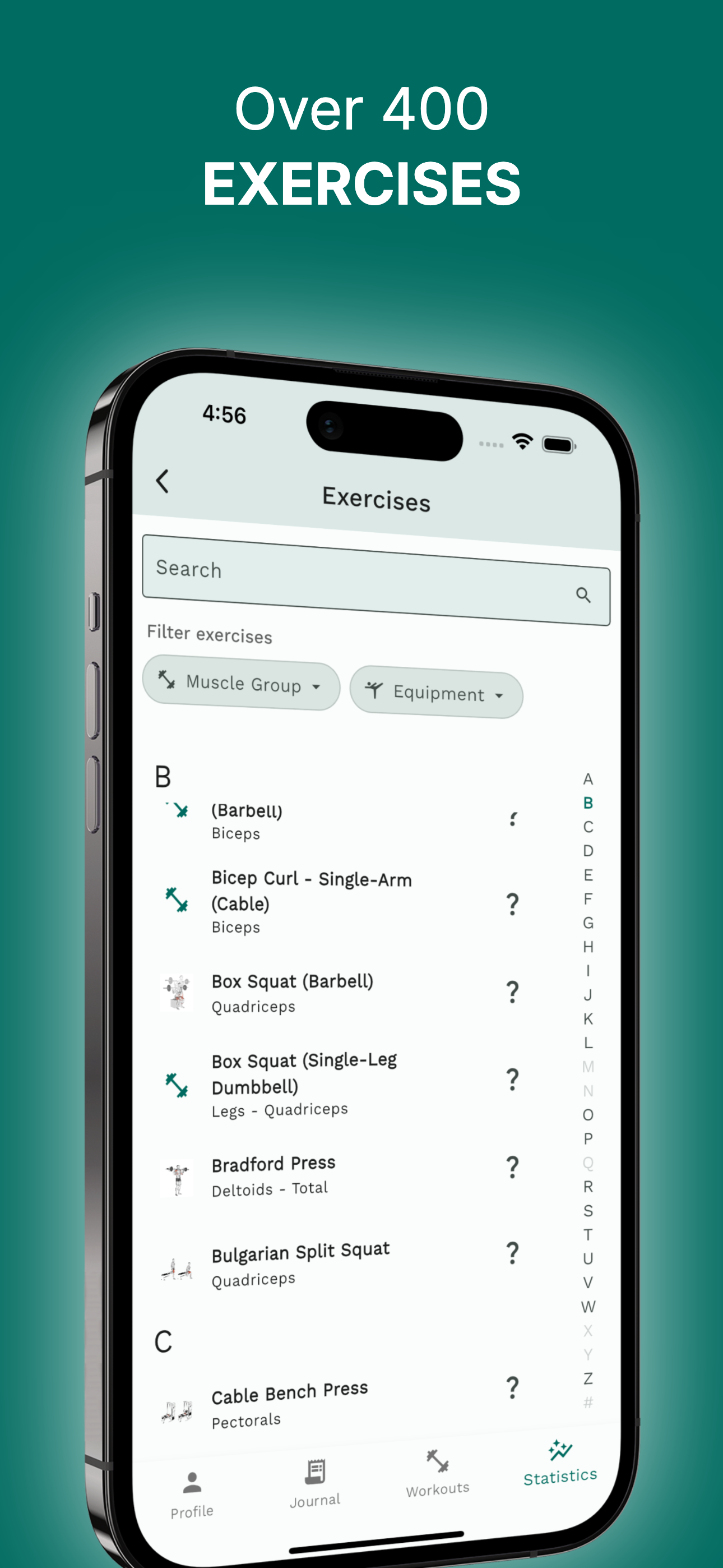 View personal records